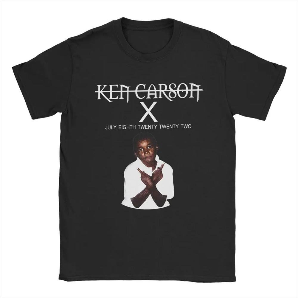 Men's T-Shirt Ken Carson Merch X Pure Cotton Tees Short Sleeve T Shirts Unisex T-Shirt