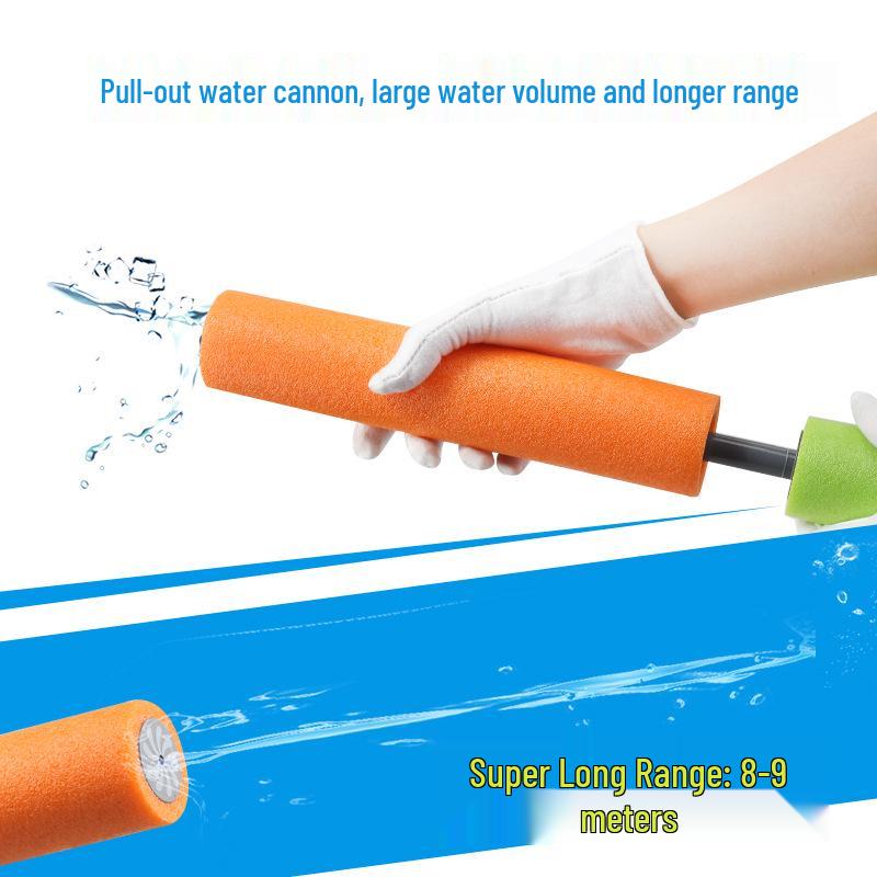 Large-Capacity Pull-Out Water Gun Toy for Kids: Perfect for Beach and Water Play