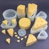 Käseform Silikonform Antihaft Leicht zu lösen Fondant Kuchenform Lebensmittelgeeignete Schale für Schokolade Eiswürfel Seife