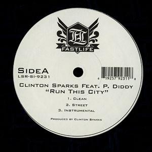 

12inch Record CLINTON SPARKS - Run This City / Whatever It Takes LSRSI9231 Fastlife 2005 US Rap & Hip-Hop/R&B Used