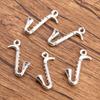 10pcs Musical Note Pendant Piano Guitar Microphone Speaker Suona Music Equipment Alloy Jewelry Accessories