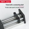 80mm Breite Kugelgewindetrieb Doppel-Linear-Optische Wellen-Übersetzungs-Gleitbahn für 57 Schrittmotor