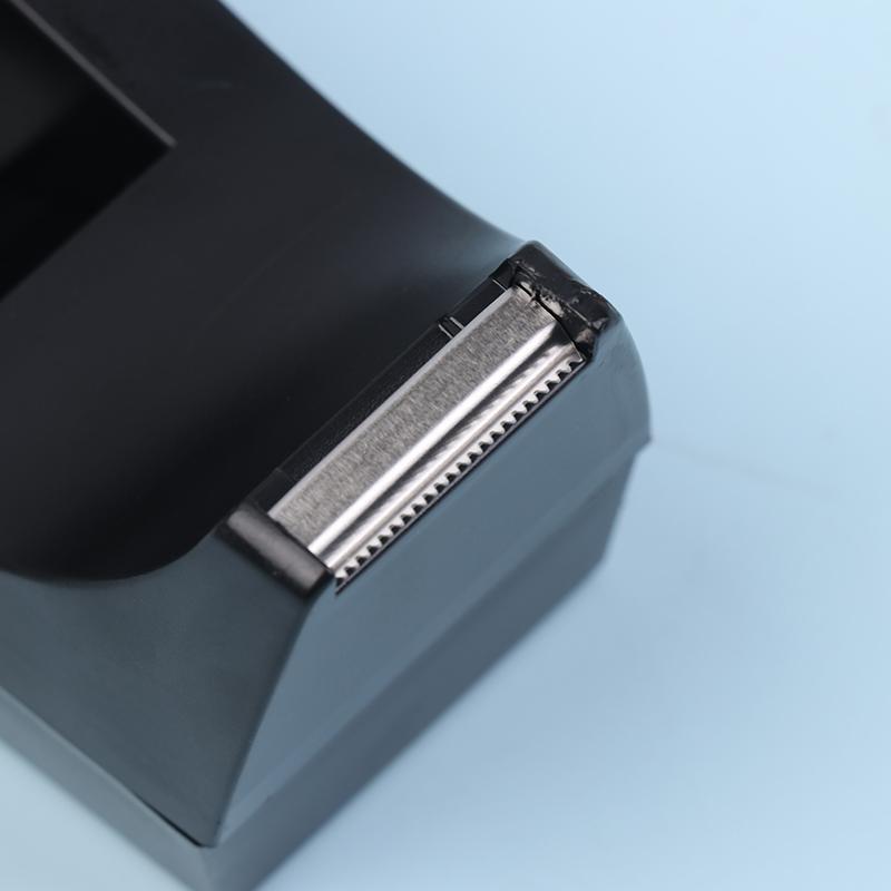 1 Stück Schwarzer Desktop Mini-Klebebandabroller Klebebandabschneider Mit Anti-Rutsch-Basis Abroller Klebeband Nachfüller Spender Für Büro Schulbedarf
