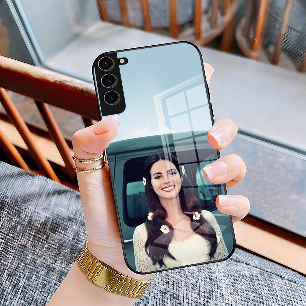 Singer L-Lana Del Rey Phone Case For Samsung A25 A13 A33 5G A54 A36 A35 A56 A52 A14 Shockproof Glass Cover