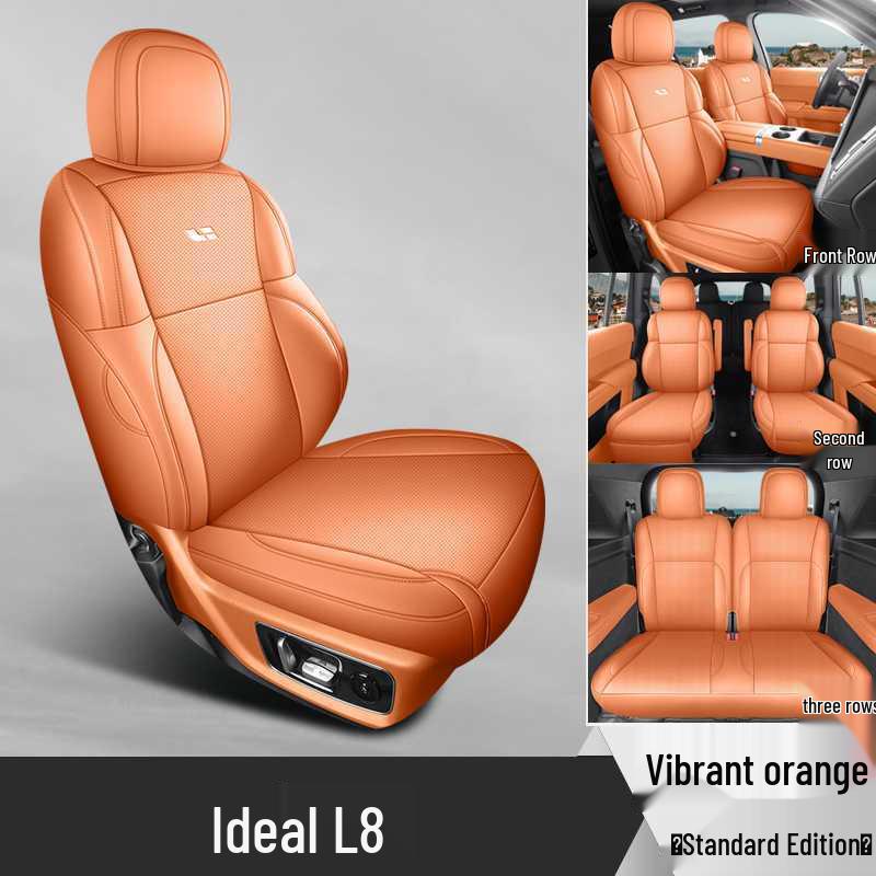 Li Auto L8 All-Season Full Coverage Car Seat Cover and Cushion Set