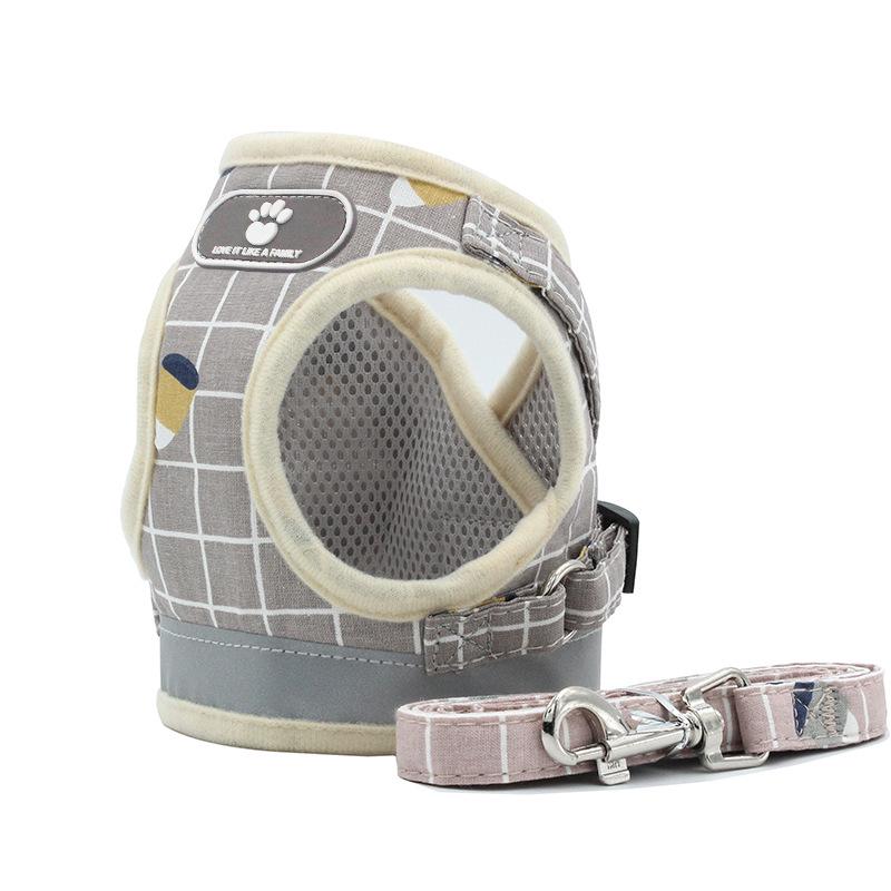 Pet Leash Dog Chest Strap Vest Anti-break Free Polyester Cat Cat Supplies Training Cat
