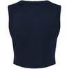 Bella + Canvas Womens/Ladies Muscle Micro-Rib Cropped Vest Top