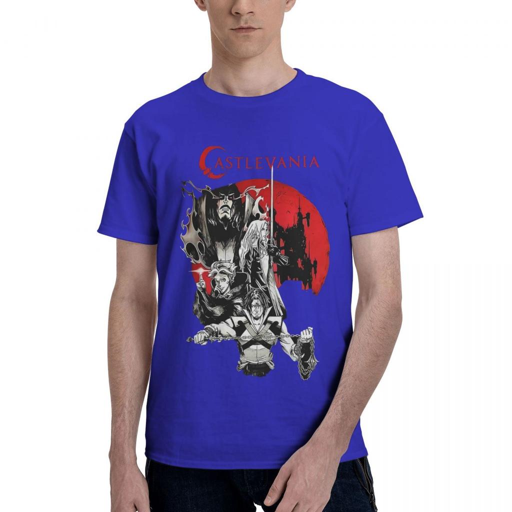 Dracula Castlevania 100 Cotton Casual Breathable Confortable Tops Mens Clothing Deals Men Clothes