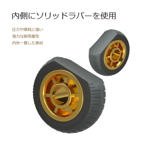 Set of 4 3-inch Silent Casters, 330kg Load Capacity, 360 Rotation, with Brakes and Stoppers, for Indoor and Outdoor Use, Screws Included, Replacement