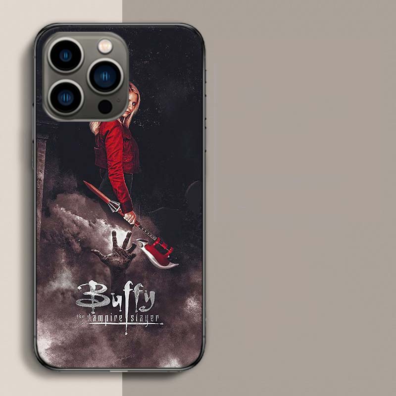 Buffy the Vampire Slayer Phone Case For Iphone 17 Air 15 Pro 14 Plus 16 Pro Max 12 13 Mini 11 16E X XS Cover Cute Fundas