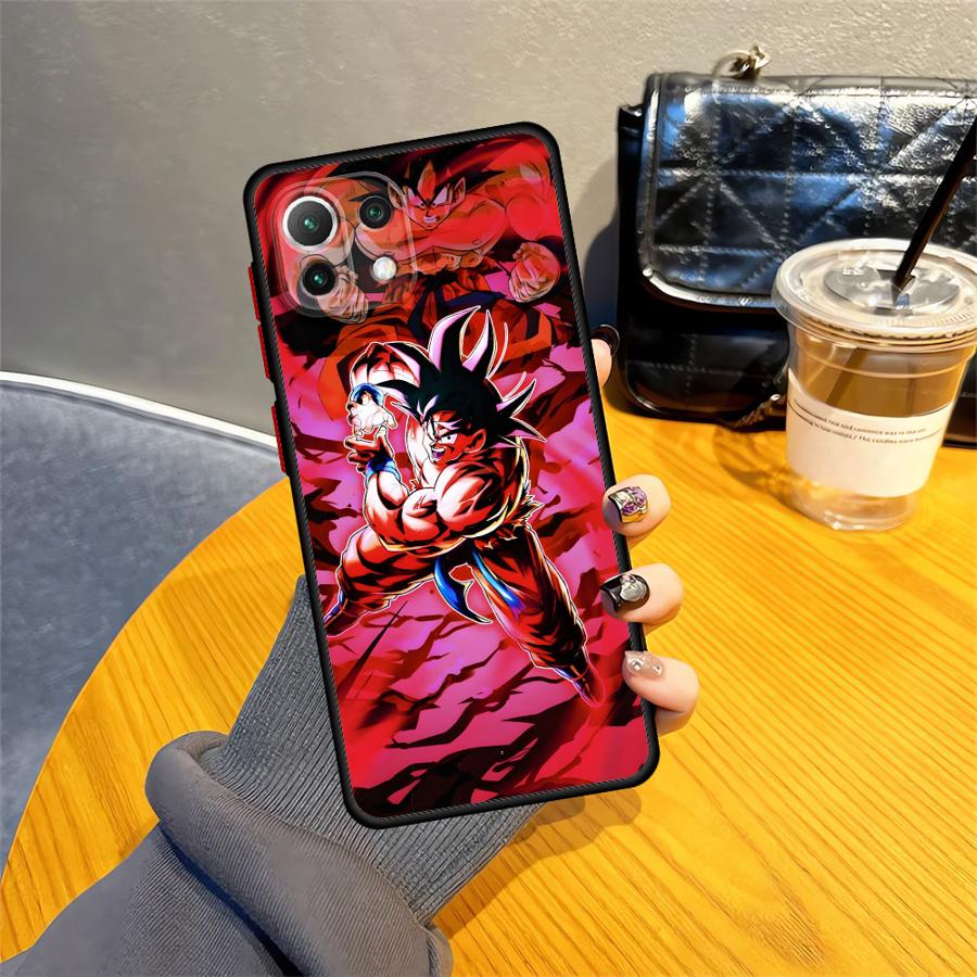 Dragon Ball Smart Goku Back Phone Cover Case for Xiaomi Mi 11T 14 13 Pro 12x 13 11 Lite 12T 10T
