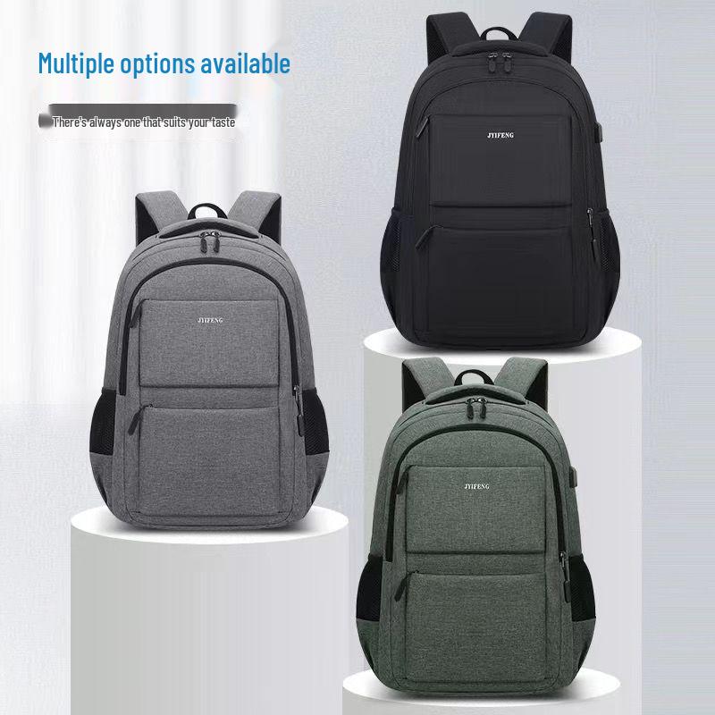 Чоловічий зносостійкий 16-дюймовий шкільний рюкзак Oxford великої місткості