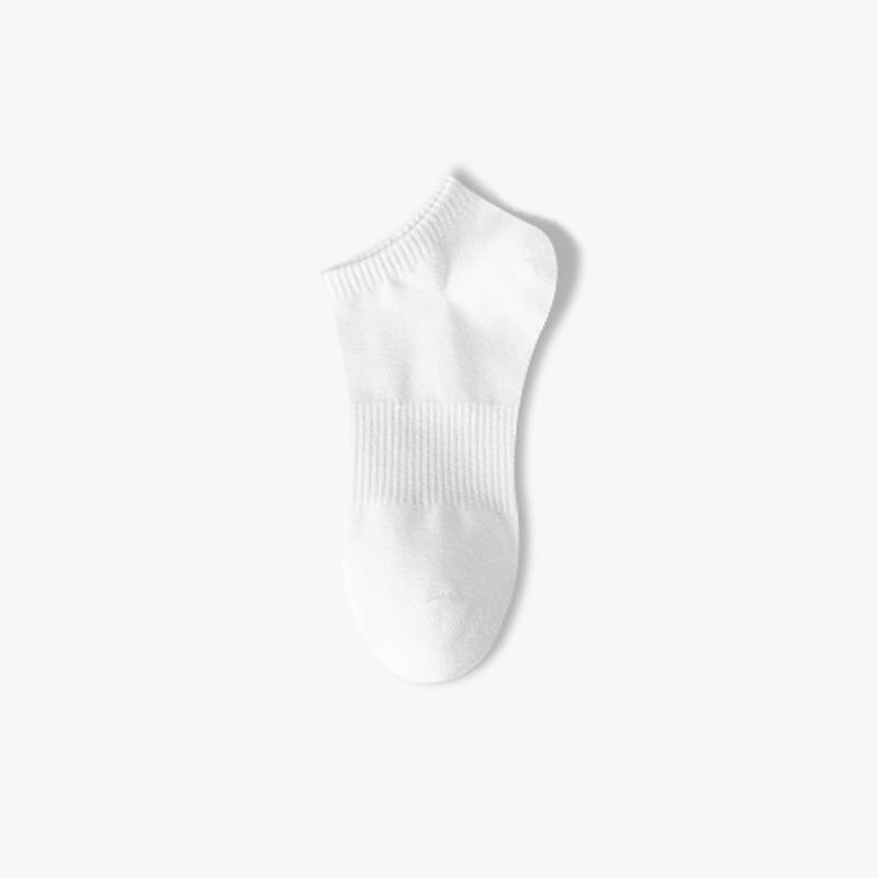 Long-staple Cotton Socks In Solid Color, Antibacterial, Corset, Breathable and Odor-resistant, Business and Casual Pure Cotton Long Stockings