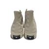 Converse Kith X Chuck 70 High Natural Monogram Unisex Sneakers Cream Egret 171865C