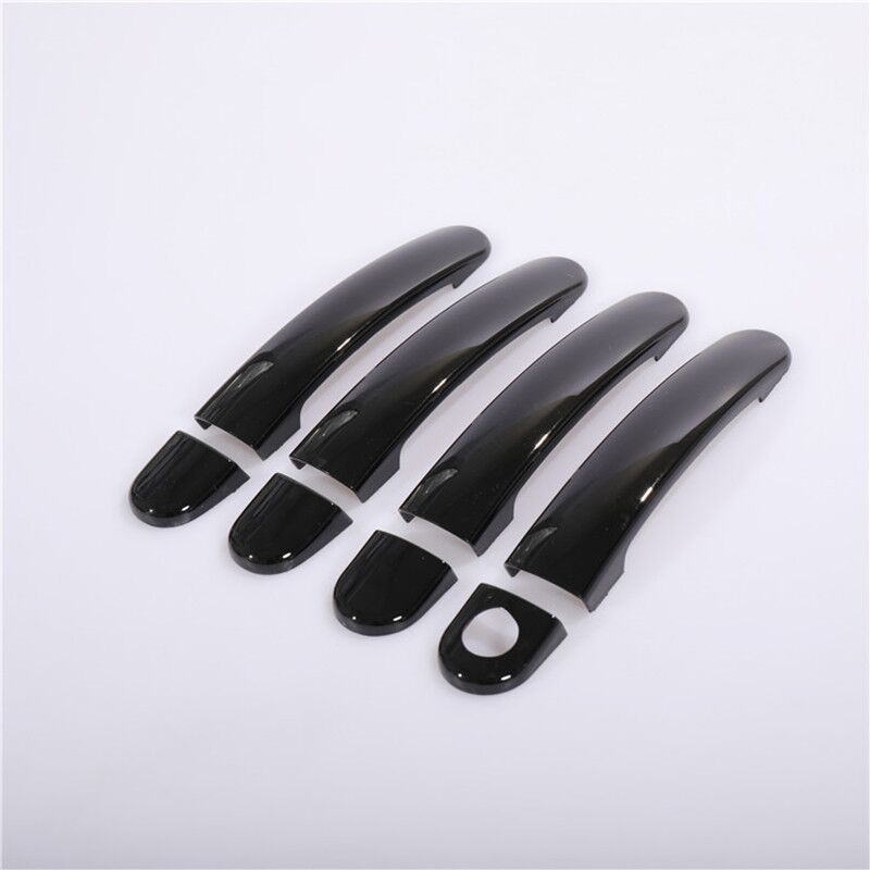 Pro Seat Toledo MK4 IV 2012 2013 2014 2015 2016 2017 2018 Černé chromované kryty klik dveří auta Stylingové doplňky