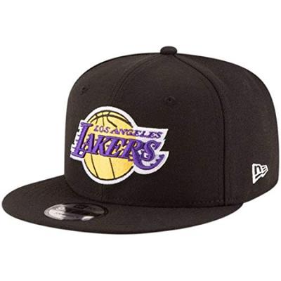 NBA Flat Cap 950 Los Angeles Lakers Version Visor/Snapback (9FIFTY CAP) Black