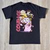 Courage The Cowardly Dog T‑Shirt Cartoon Print Unisex Oversized Loose Short Sleeve Tee Soft Cotton Fabric Cartoon Fans Casual Streetwear Daily Tops