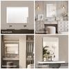 70*90CM Bathroom Vanity Mirror, Wall-Mounted Mirror for Bathroom Mirror