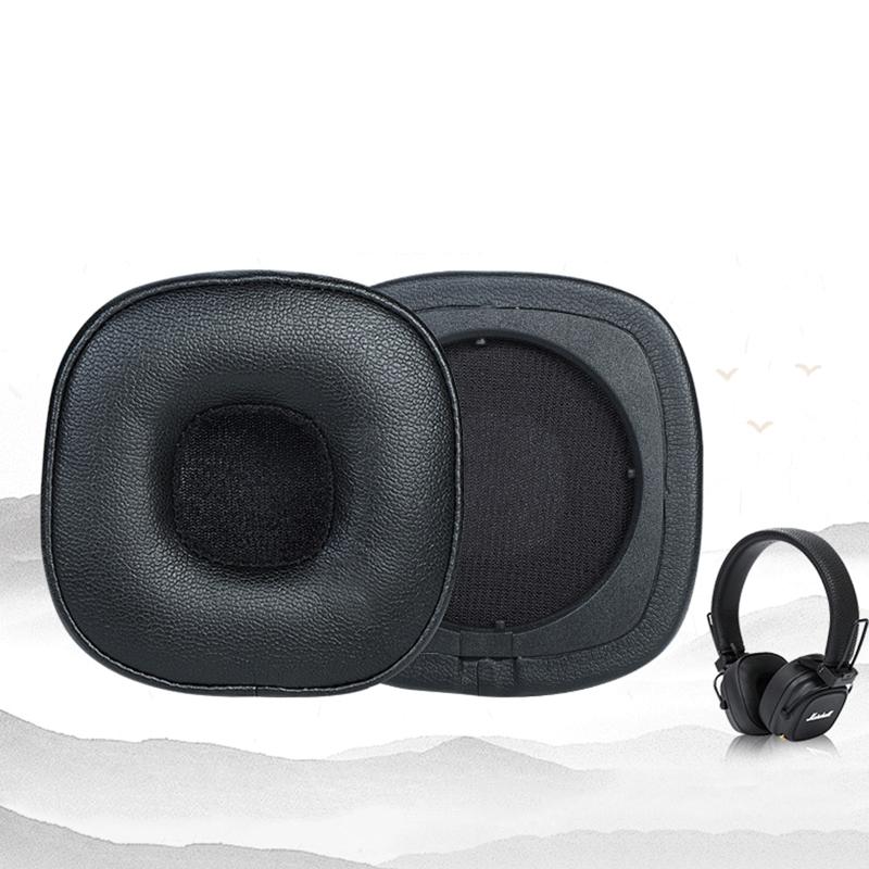 Leather Cushion Earpads for Major 4 Headset Earmuffs Memory Foam Covers Earpads Headphone Ear Pads HeadBand