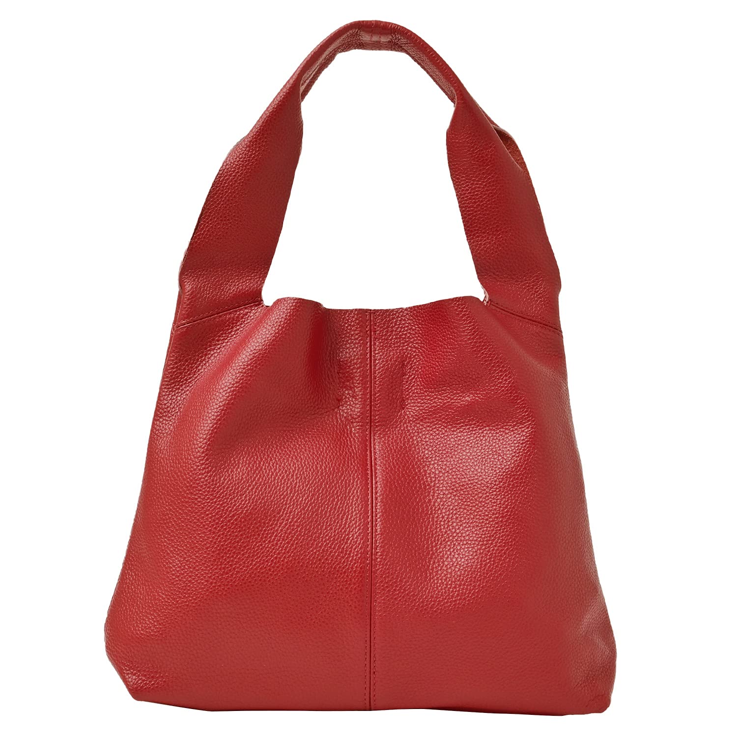 

Genuine Leather Tote Bag Leather Bag Commuting Small Petit Manon Dark Cherry [Notre Favorie] Women s