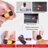 Pocket Keychain Flashlight Waterproof Outdoor Hiking Camping Mini FlashlightUSB Rechargeable LED Multifunctional Strong Light
