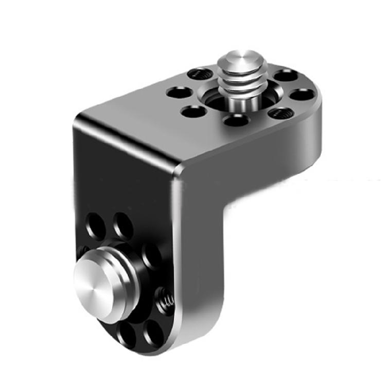 Adapter Uchwyt Mocowanie Kamery ze Stopu Aluminium Kątowy Uchwyt Przedłużający Kamerę