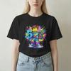 Unisex Unisex TShirt Robot Game 67 Novelty Cotton Tees Short Sleeve Gaming Art T Shirts Round Neck Clothing Plus Size