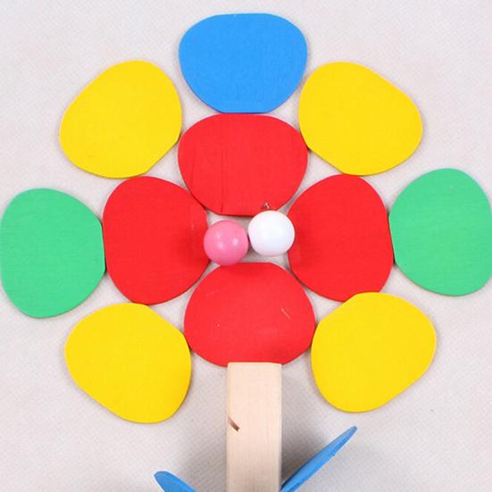 Wooden Tree Ball Run Track Game Kids Children Intelligence Educational Toy