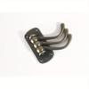 Bronze Hook Coat Hook Home Decor Organizing Space Stylish Finish 3 Arms Design Adjustable Arms Easy Installation