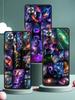 Universe Starry Sky Moon Phone Case Cover for Redmi 14C 10C Note 15 14 13 12 10 11 K40 Pro Plus Soft TPU Shell Shockproof Fundas