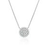 S925 Sterling Silver Gold Star Round Necklace French Light Luxury Clavicle 2026