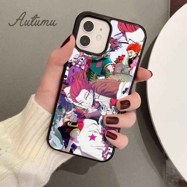 

Модный чехол для телефона Hisoka Anime HUNTER×HUNTER для iPhone 11 12 13 14 Pro Max mini XR XS SE 2020 6S 7 8 Plus Galaxy S21 S22 Samsung S22ultra