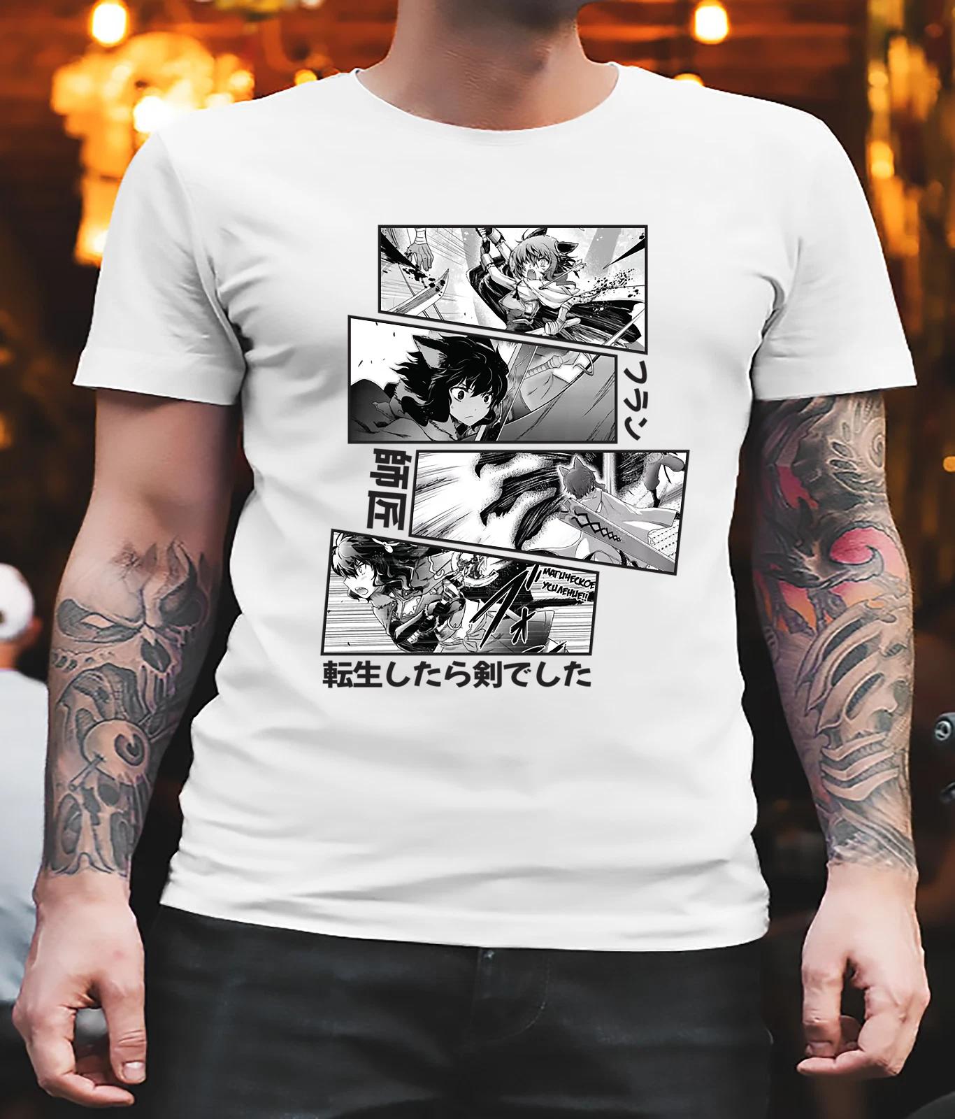 Men s and Women s T-shirts Fran & Shishou Sword S