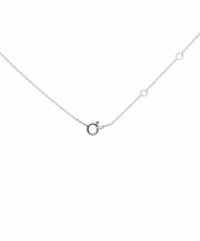 Alleun Swarovski Pearl Silver 925 Silver Necklace Choker Mini 6Mm 8Mm