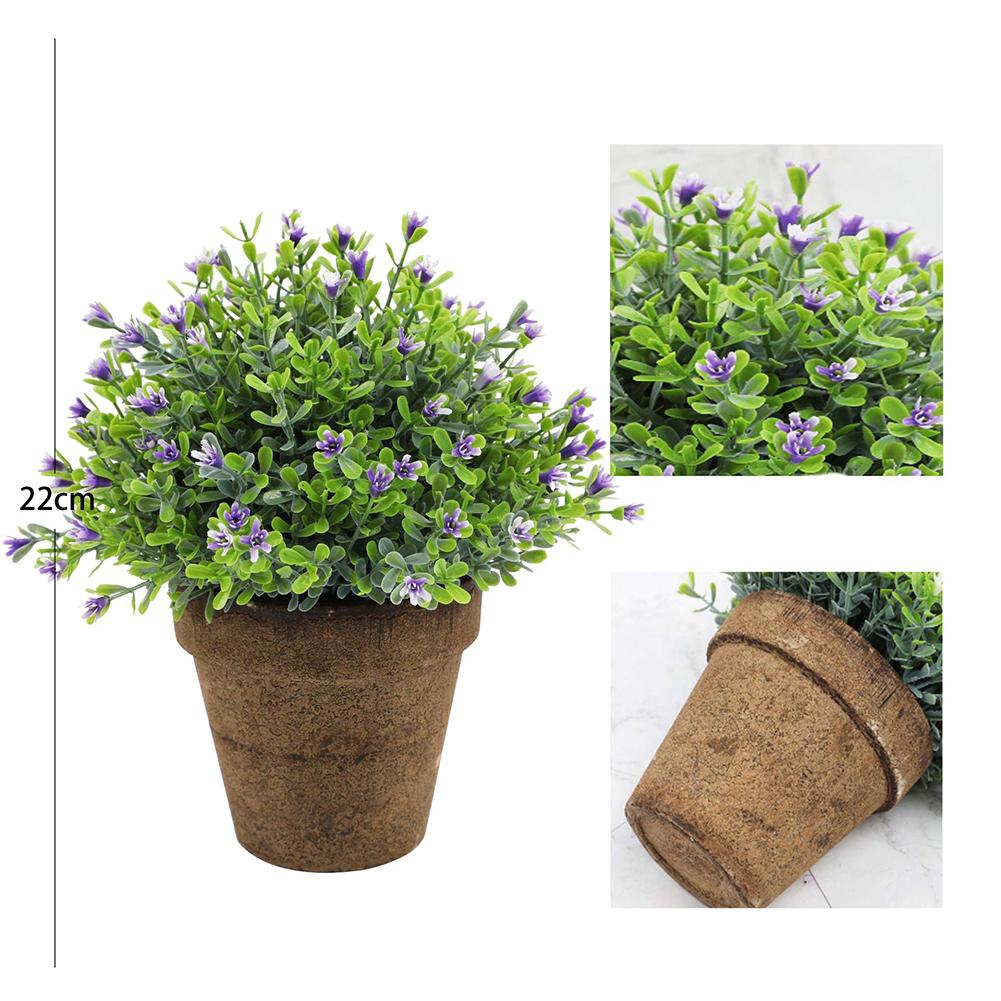 Artificial Potted Plants, Desktop Greenery, Bonsai Ornaments, Decorative Flowers Artificial For Home Garden Party Decor