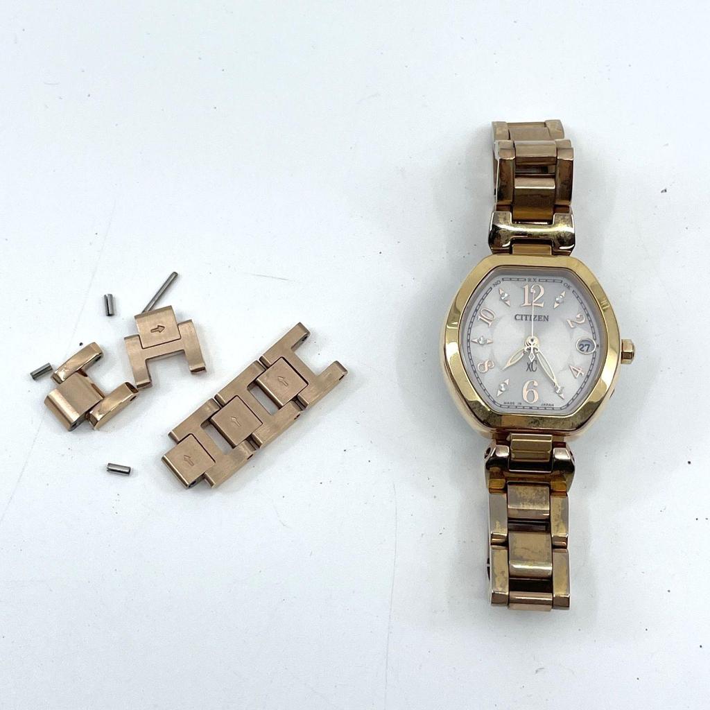 Used Fudo CITIZEN H058-T019129 xC Cross Sea Ladies Watch Radio Solar
