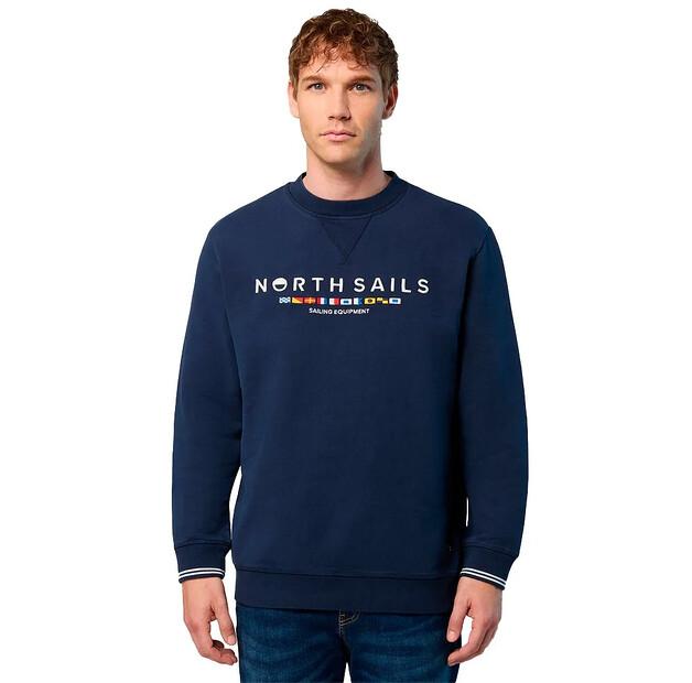

North Sails Embroidery Crew свитшот L