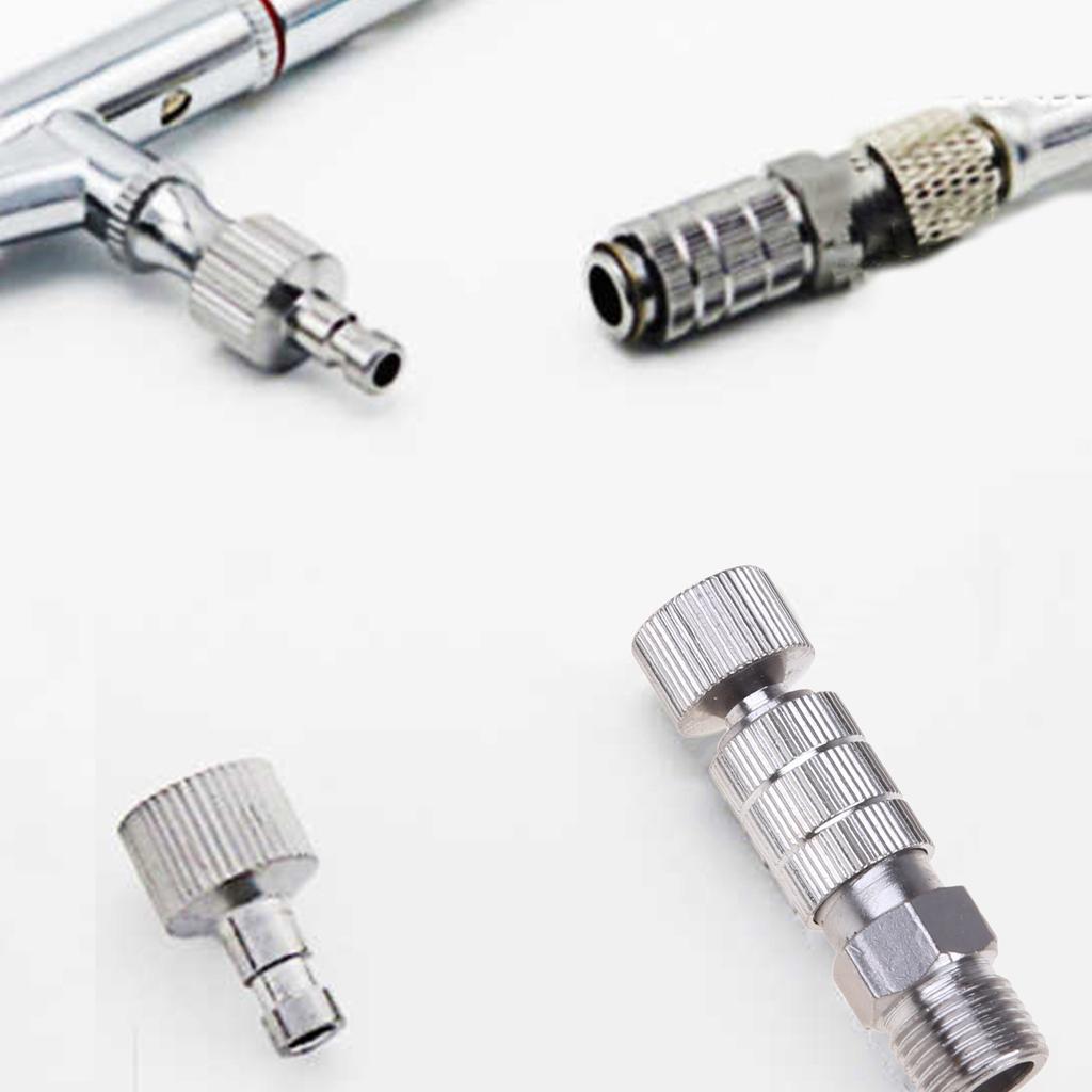 Airbrush Quick Release Disconnect Connector Air Compressor Airbrush Hose Adapter BSP Male & Female Fitting Coupling