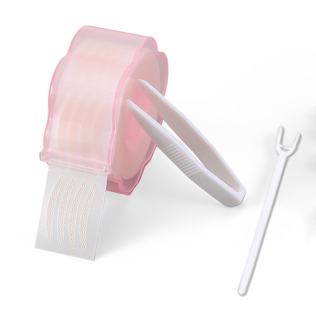 Eyelid Lifter Strips Waterproof Double Fold Eyelid Lace Tapes for Women Daily Makeup Tools