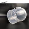 Anserui Transparenter Plastikeimer mit Deckel und Griff
