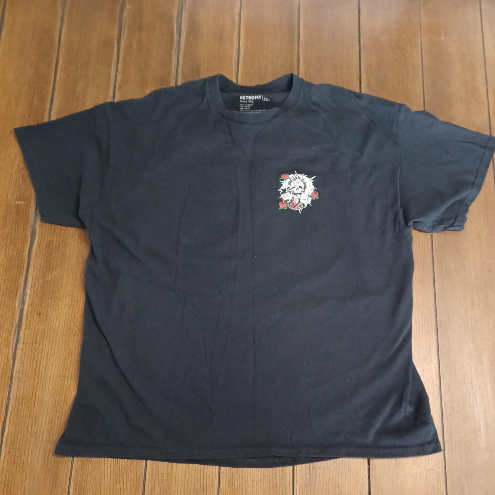Skeleton And Rose s Mens XXL Graphic Tshirt S разноцветный