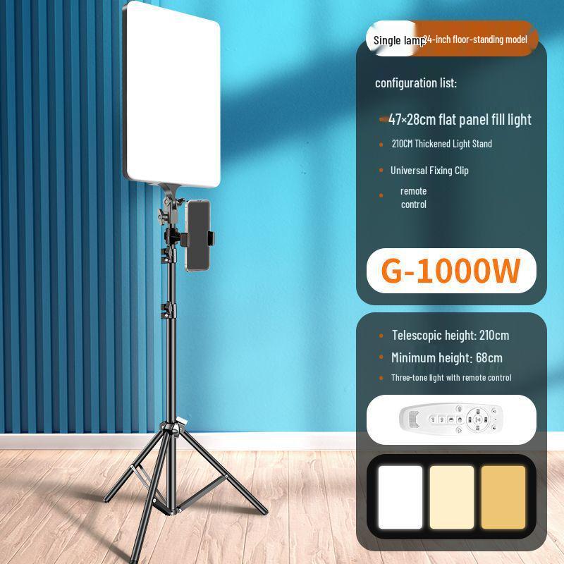 800W LED Soft Light Panel for Photography & Beauty Live Streams