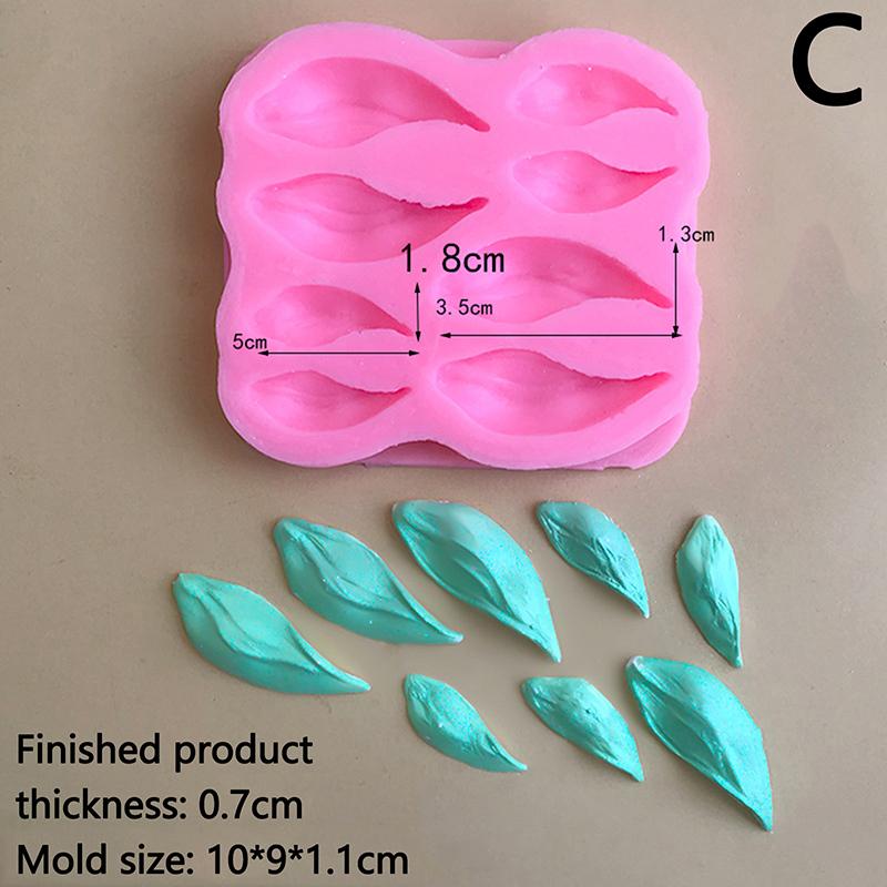 Tulip Flower Silicone Mold Fondant Cake Decorating Tool Baking Tool Handmade Mold Sugarcraft Chocolate Candy Gumpaste Mold