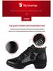 Kanghua Women's Soft Sole Cowhide Height-Increasing Dance Shoes for Modern and Square Dance - Summer Collection