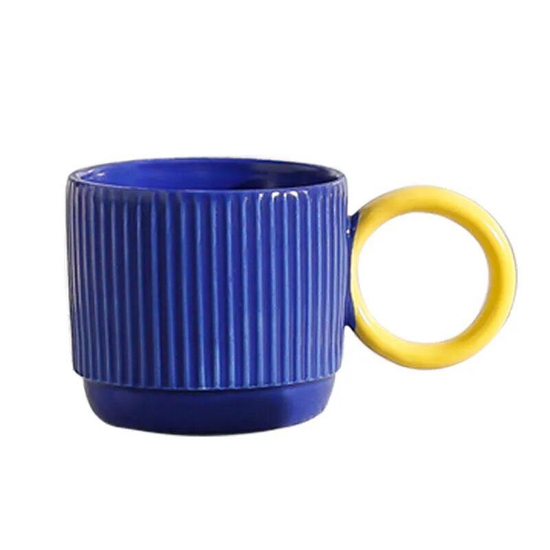 Japanese Retro Ceramic Couple Coffee & Tea Mug 201-300ml