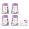 MUSE [Quasi-drug] Foaming Hand Soap Refill for No-Touch Automatic Dispensers, Botanical Moisturizing Ingredients, 250ml X 4 + Bonus Included