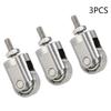 Dial Indicator Wheel Probe Tips M2.5 Metal Roller Contact Point For Electronic Digital Indicators Dial Gauge