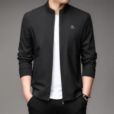 New Stand Collar Men's Jackets, Autumn Cardigans, Men's Spring and Autumn Casual Jackets, Men's Jackets