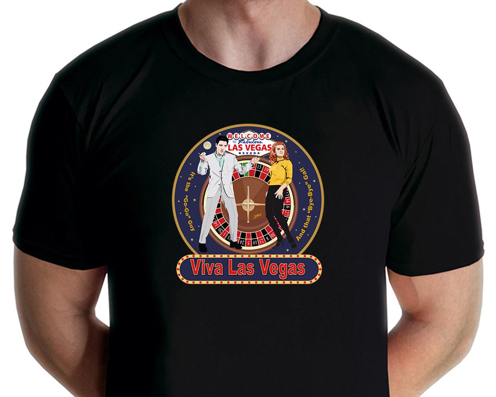 Elvis Presley - Viva Las Vegas T-shirt (Jarod Art) 4XL