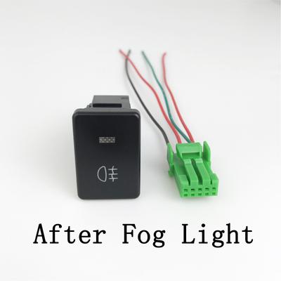 1PC After Fog Light LED DRL Heating Up Tail Gate Front Fog Light Switch Button with Wire For Toyota Tundra /